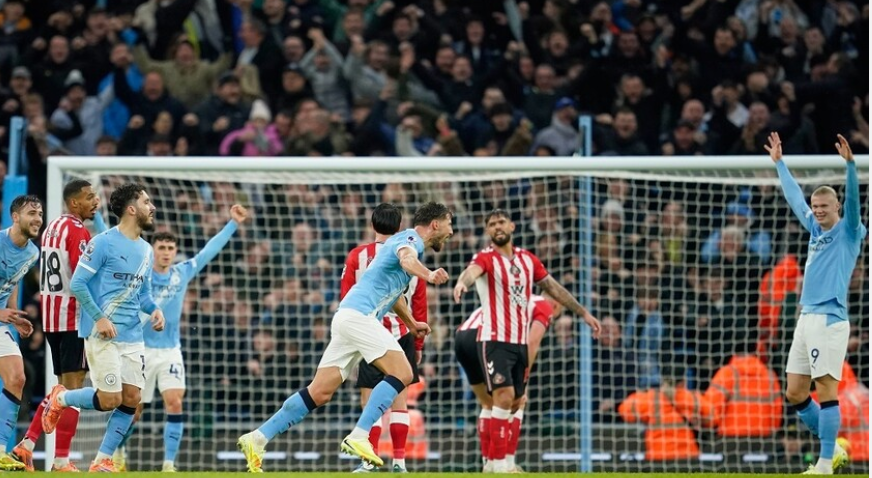 ترتيب الدوري الإنجليزي بعد فوز مانشستر سيتي على أرسنال